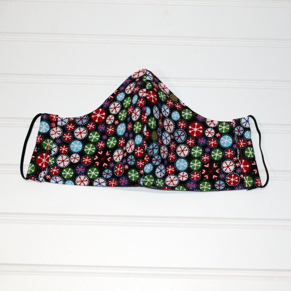 HAND CRAFTED Kids Christmas Candy Face Mask Shield - Picture 3 of 8